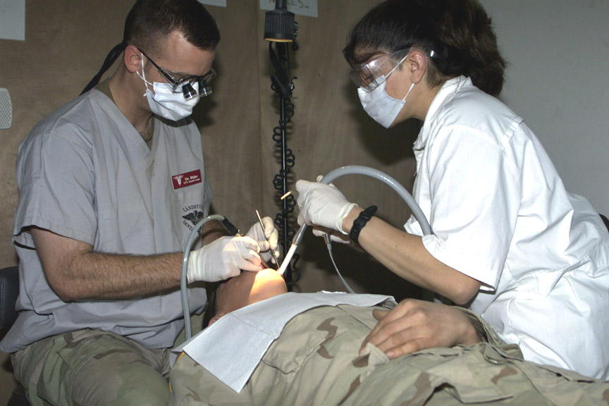 FOB Ironhorse Dental Clinic – Tikrit, 2004