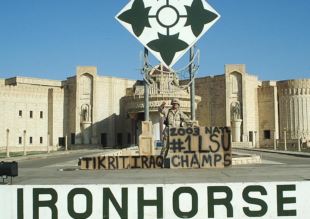 LSU Nat’l Champs – Tikrit, 2004
