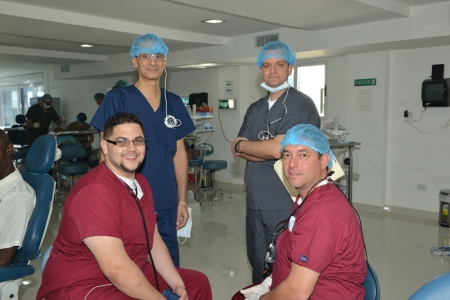 Dr. Rider with Surgical Team